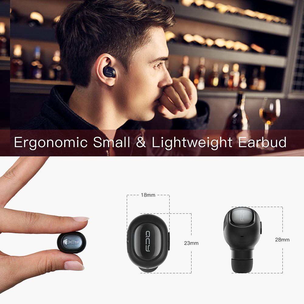 Tai nghe Bluetooth QCY-Q26 có micro pin khủng, Lọc tiếng ồn