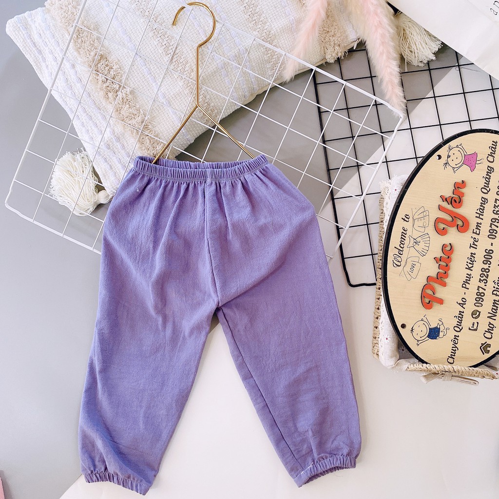 Quần Lửng Thô Đũi Mềm Cho Bé ( Size 7-17kg)(SP001551 )