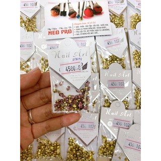 đá chân nhọn mix size trang trí móng tay chân