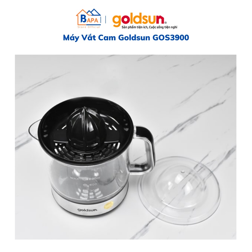 Máy Vắt Cam Bằng Điện Goldsun GOS3900 - Máy Ép Cam Dung tích 700mL - Công suất 40W - Bảo Hành 12 tháng