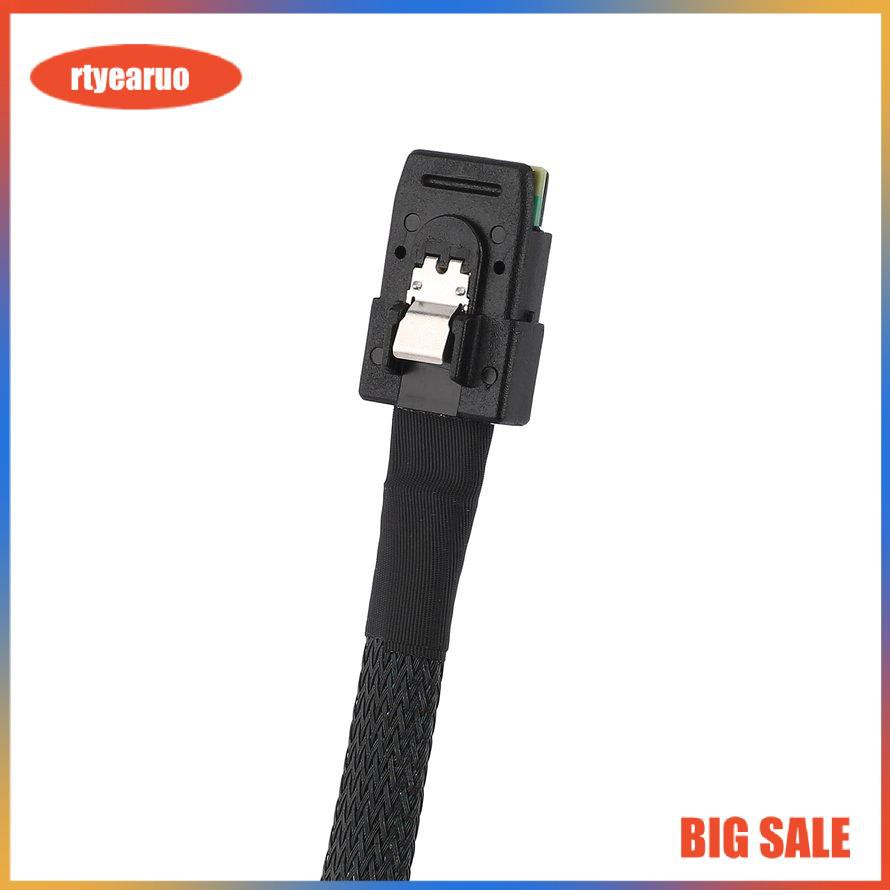 Mini SAS 4i SFF-8087 36P 36-Pin Male to 4 SATA 7-Pin Splitter Adapter Cable 0.5M