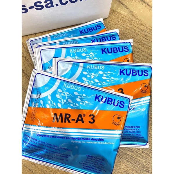 1 gói Môi trường pha tinh 3 ngày Kubus, môi trường bảo quản ngắn ngày