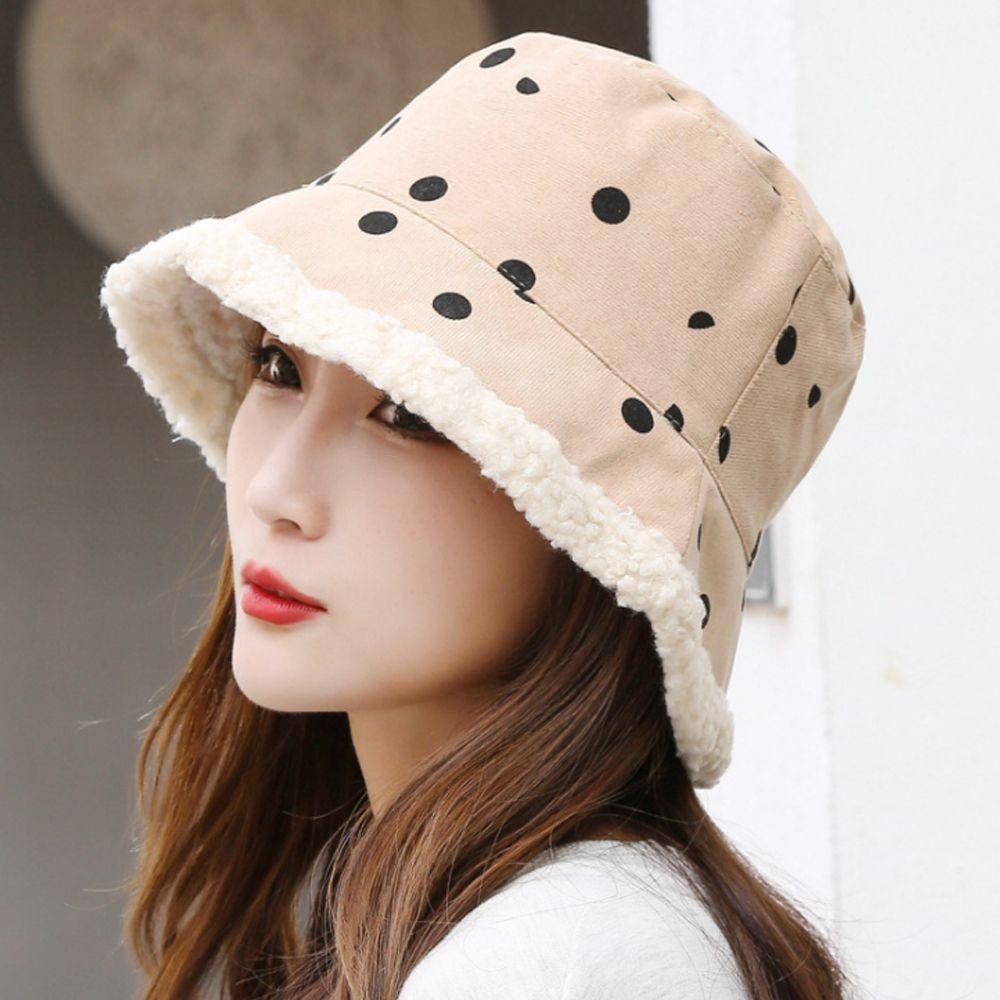 WATTLE Mũ Bucket Hai Mặt Ấm Áp Thời Trang Mùa Đông