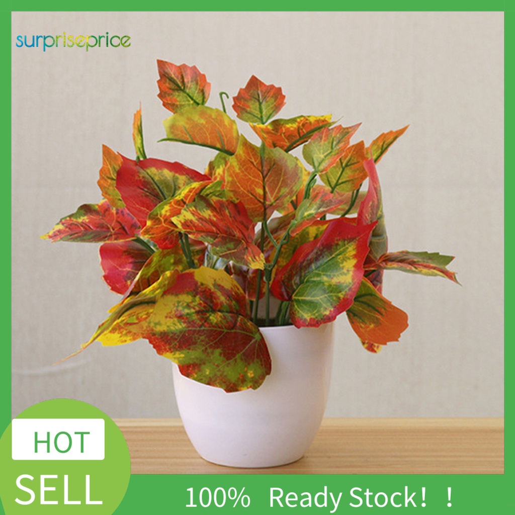 Chậu cây bonsai nhân tạo bằng nhựa chống ăn mòn cho trang trí nội thất tiệc cưới / sân vườn