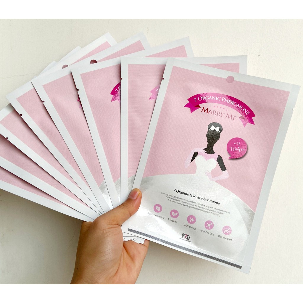 Mặt Nạ Làm Sáng Da FABULOUS SEVEN DAYS Marry Me Mask Sheet 27ml | BigBuy360 - bigbuy360.vn