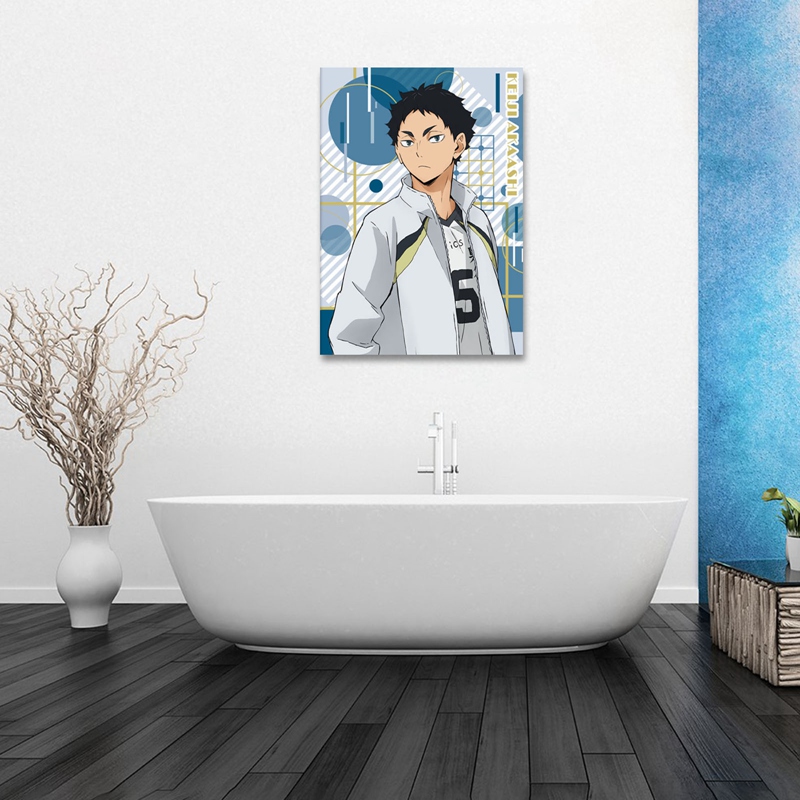 Poster dán tường in hình nhân vật Anime Haikyuu