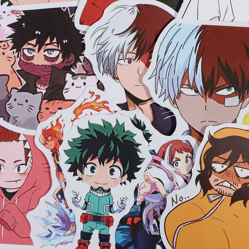 Dtws 50 Miếng Dán Anime My Hero Academya Cho Ván Trượt