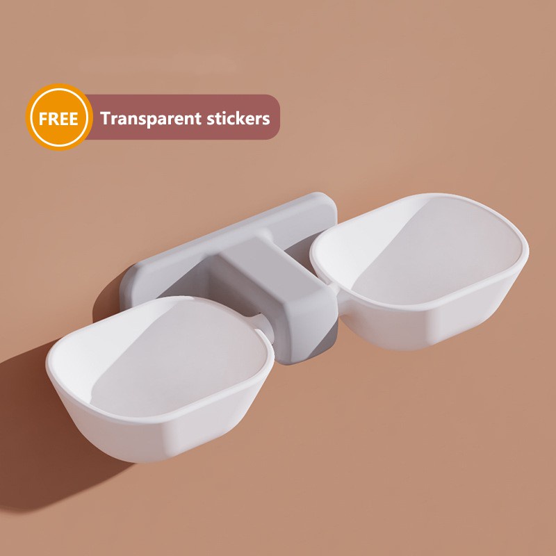 Bát Đựng Thức Ăn Cho Thú Cưng Treo Tường Có Thể Điều Chỉnh Độ Cao