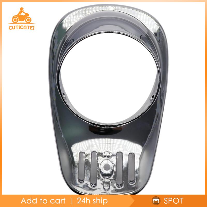 Ốp Đèn Pha Bằng Nhựa Mạ Điện Cho Xe Máy Honda Julio AF52 Cuticate1