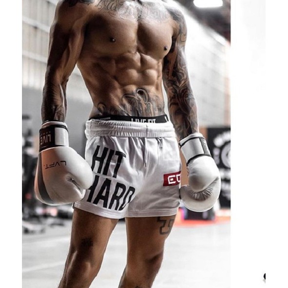 Quần Short Đùi Nam, Quần Tập Gym, Mặc Nhà, Quần Ngủ Hit Hard