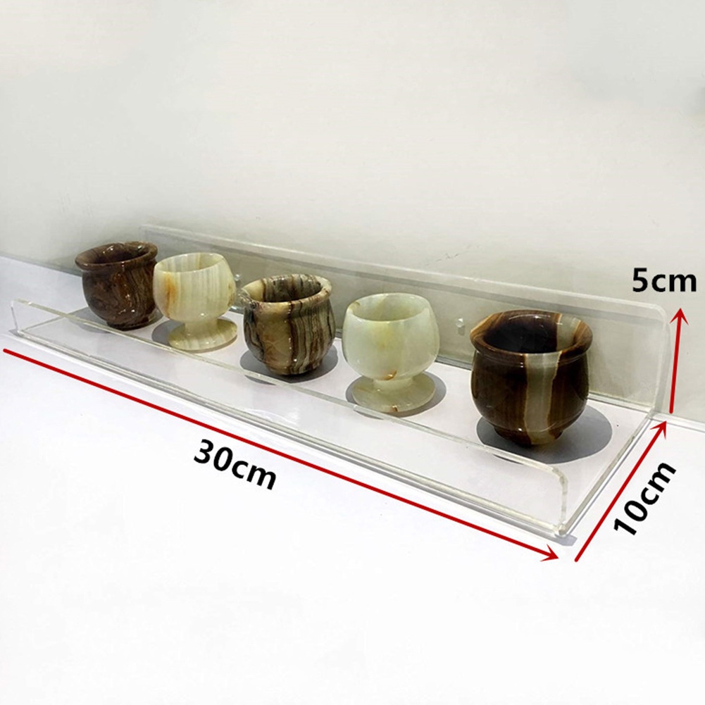 Giá Đỡ Trưng Bày Ảnh Bằng Acrylic Trong Suốt Sắp Xếp Gọn Gàng Cho Phòng Tắm