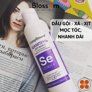 Dầu gội xả, xịt mọc tóc - nhanh dài compliment SE+