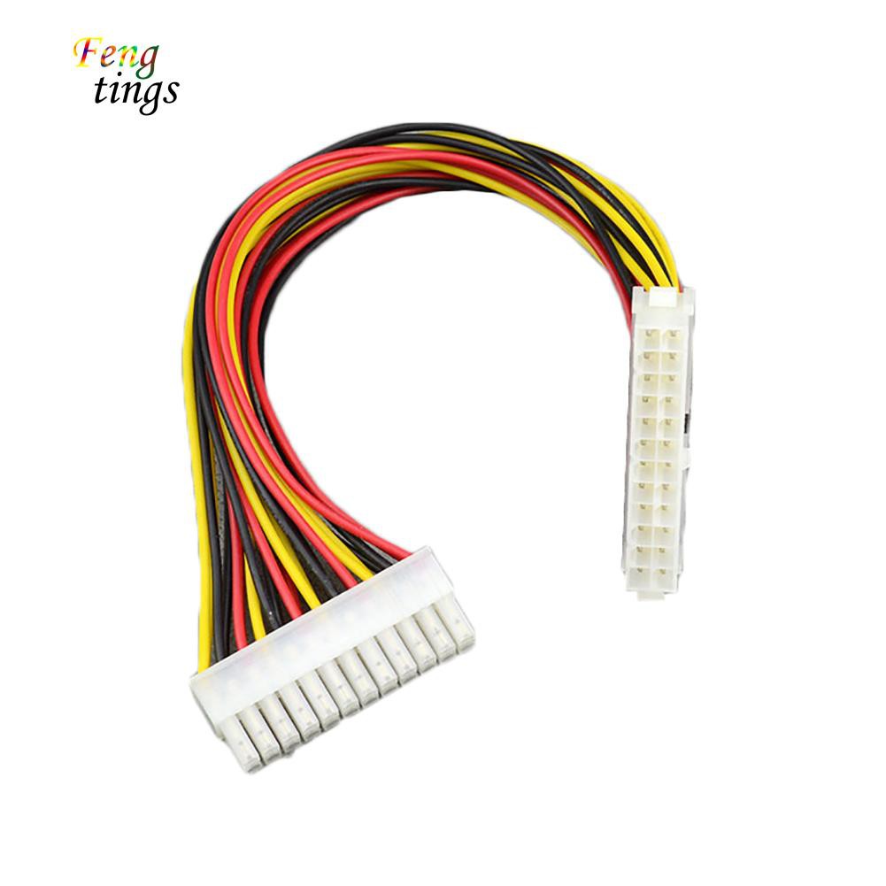 Dây Cáp Nối Dài Nguồn 24 Chấu Đực Sang 24 Chấu Psu Đầu Cái