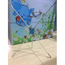 Chân standee chữ X mini - Giá treo poster - standee A5
