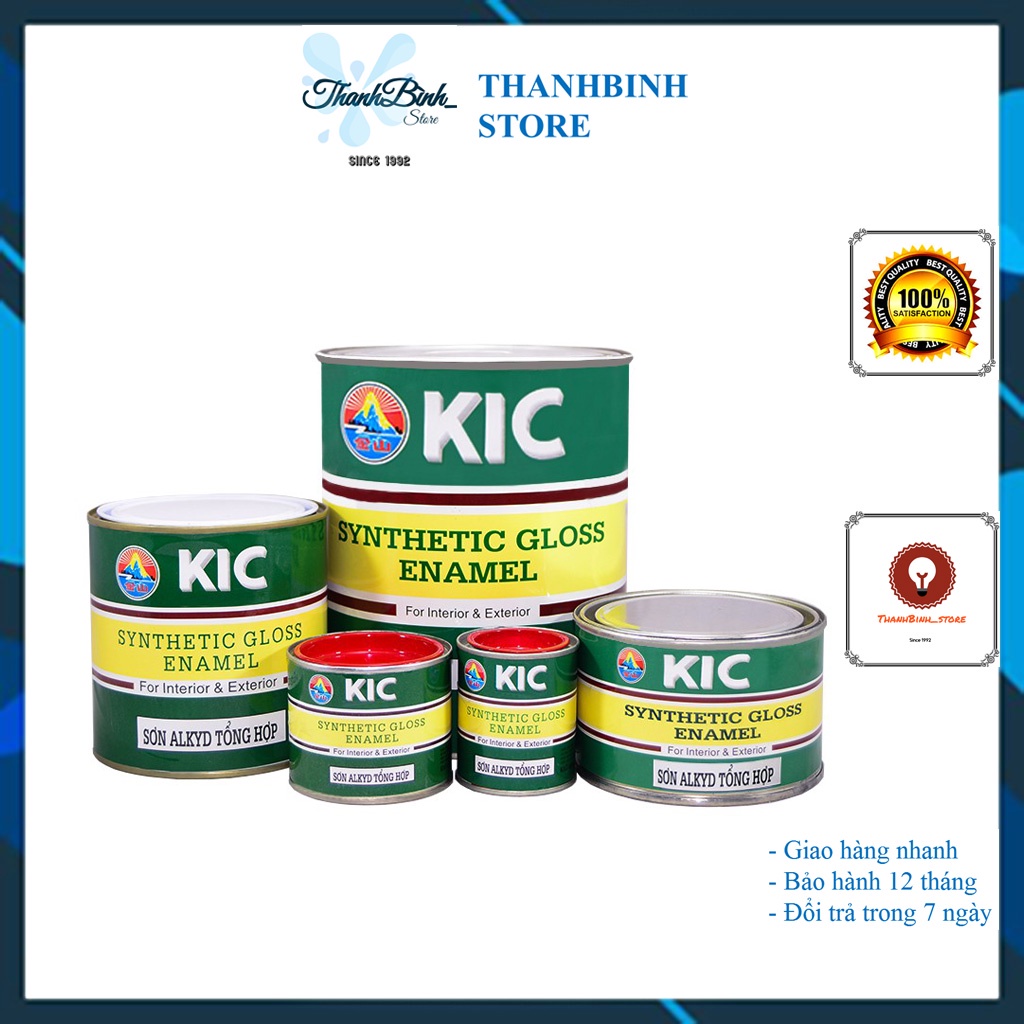 SƠN ALKID TỔNG HỢP KIC- LỌ NHỎ 70GR