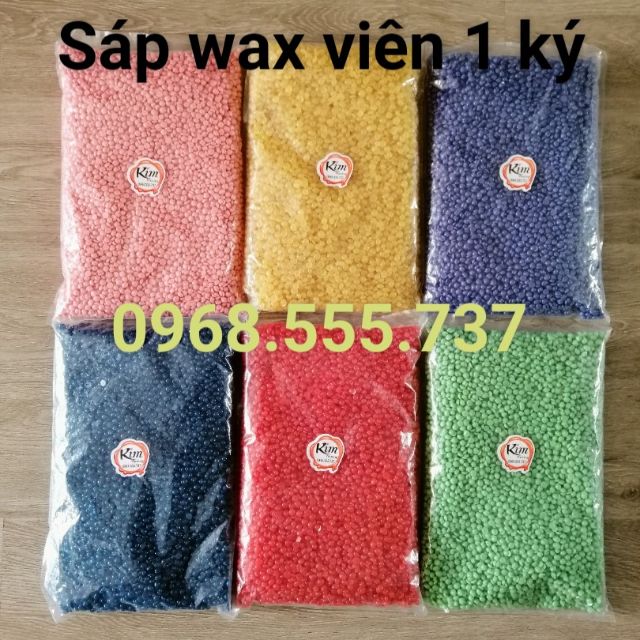 1 Ký SÁP WAX NÓNG DẠNG HẠT Viên Hard Wax Beans 1000g