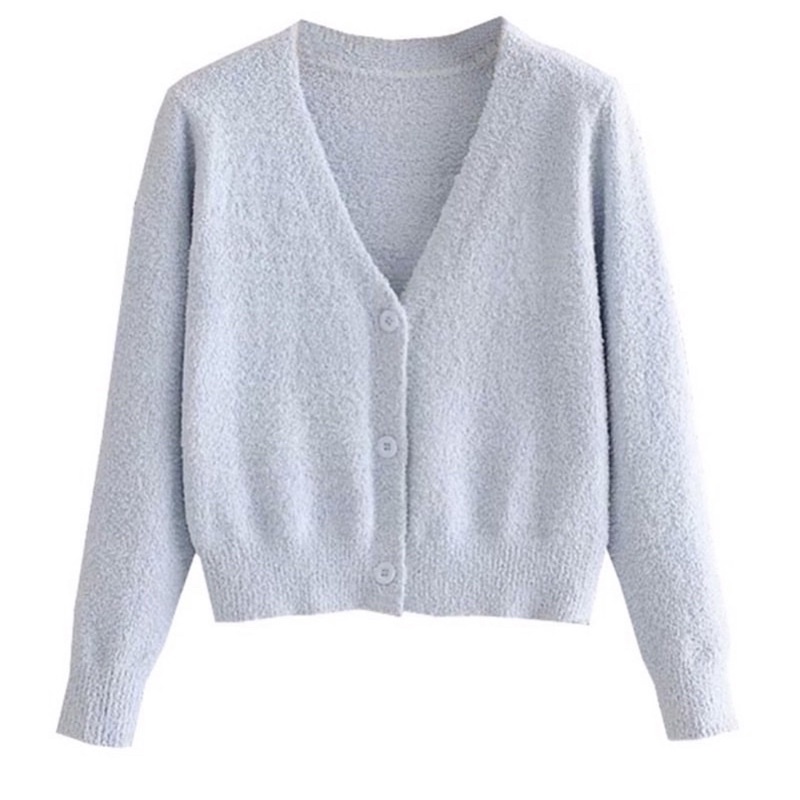Cardigan màu babyblue