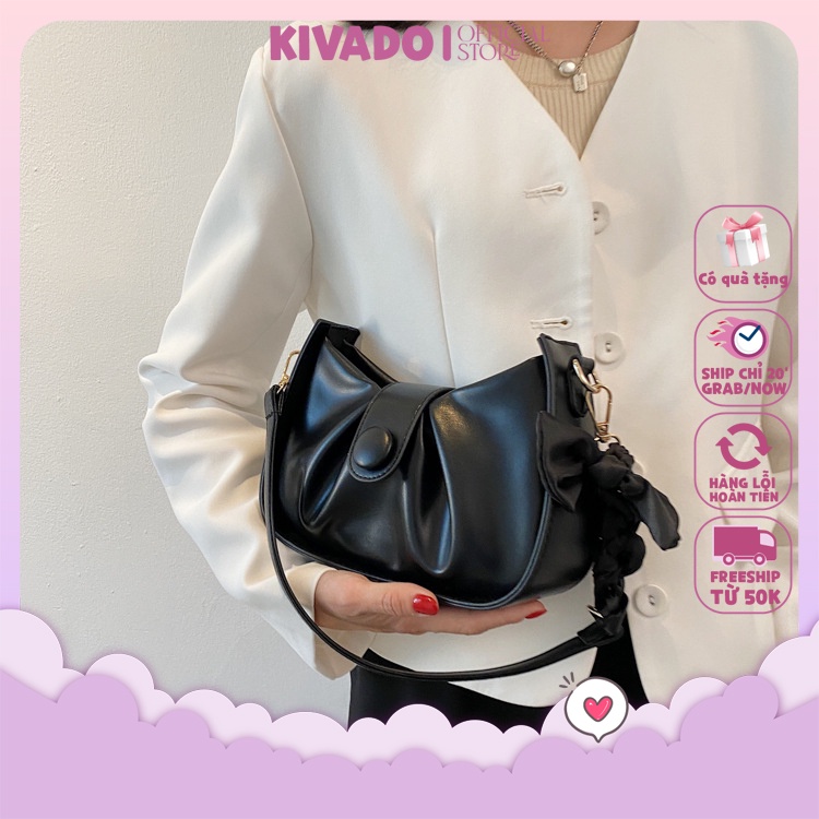Túi kẹp nách xách nữ đeo vai chéo dễ thương giá rẻ Hàn Quốc KIVADO TKN3088