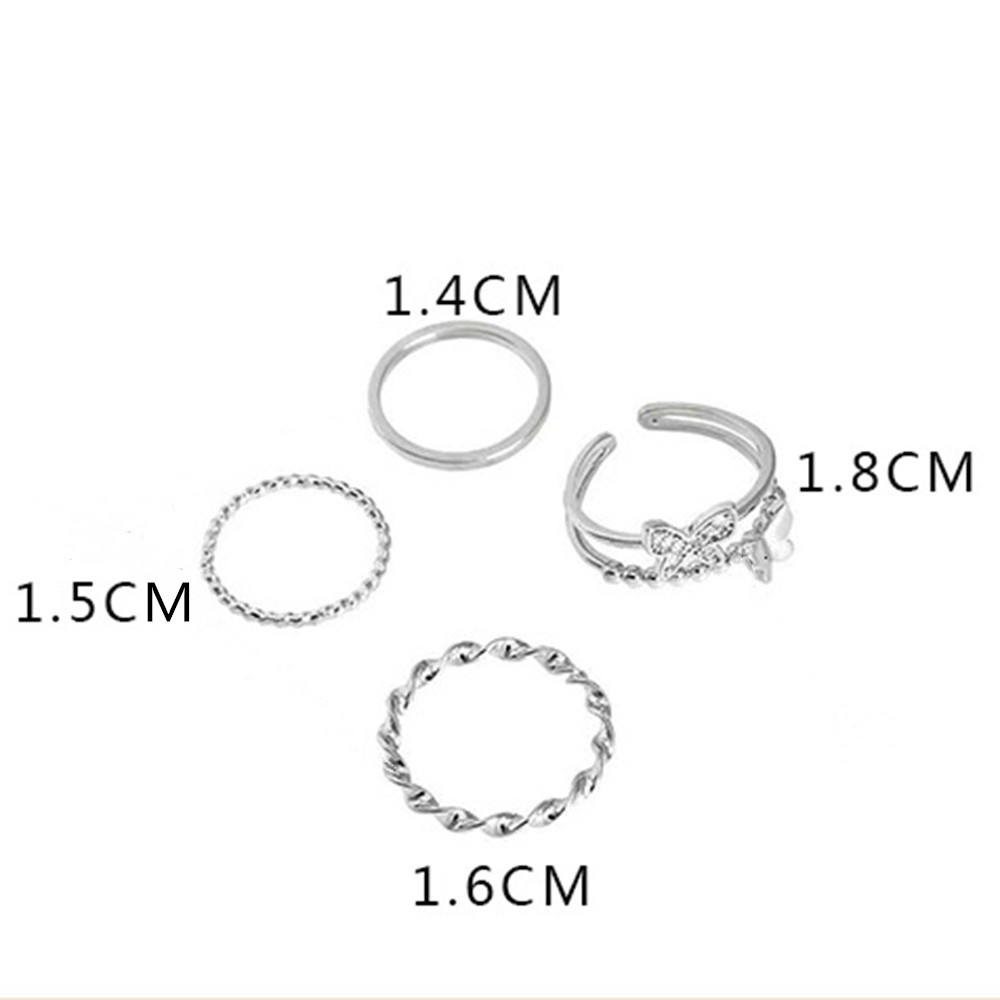 4 Nhẫn bạc phong cách hip hop cá tính cho nam và nữ