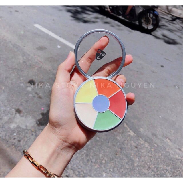 Bảng triệt sắc che khuyết điểm Kryolan Concealer Circle chuyên nghiệp 40g [Nika Story] | BigBuy360 - bigbuy360.vn