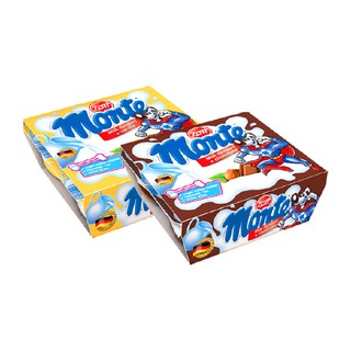 Váng Sữa Monte Vani/Socola Lốc 4 hộp