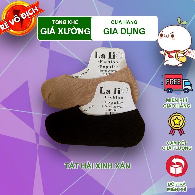 Tất Hài Xinh Xắn Lali Phong Cách Hàn Quốc (THL01)