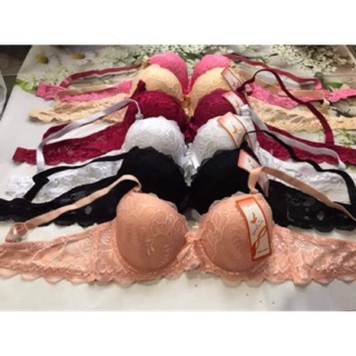 6 áo lót bướm size 34