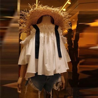 Áo kiểu rớt vai | order