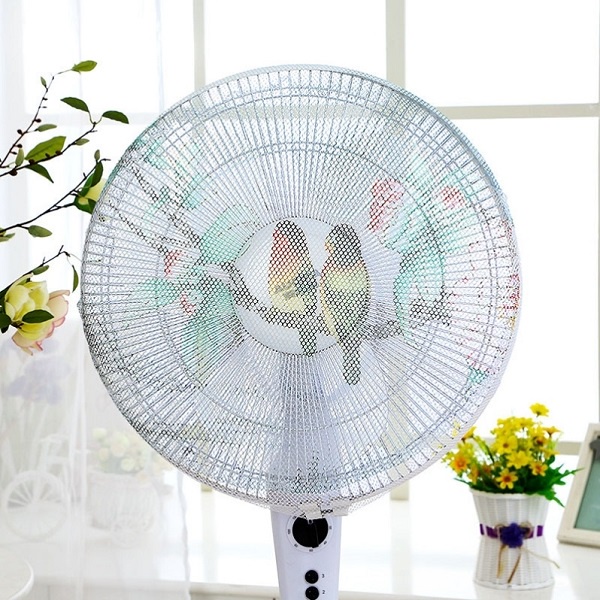 Lưới bọc quạt, ngăn bụi bẩn hình thú có dây rút phù hợp cho nhiều loại quạt - đa năng tiện lợi