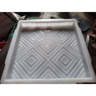   SIÊU KHUYẾN MẠI  khuôn nhựa CARO  đúc gạch bê tông lát sân vườn 40X40X3 CM 