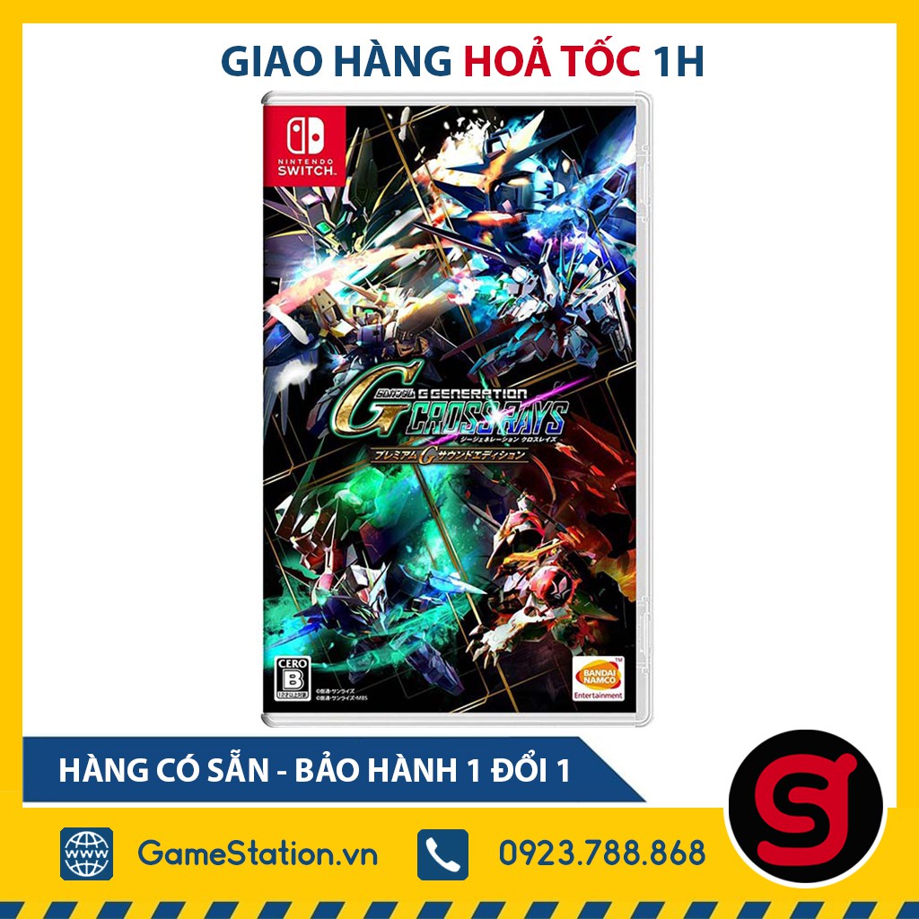 Game SD Gundam G Generation Cross Rays - Cho Máy Nintendo Switch