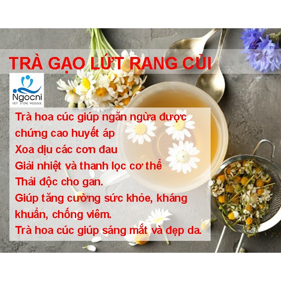 9 vị Trà gạo lứt RẪY, Đậu Đen Xanh Lòng, Đậu đỏ, lá dứa, hoa nhài, cỏ ngọt, hoa cúc,, KỈ TỬ, TÁO ĐỎ, KỶ TỬ rang tay