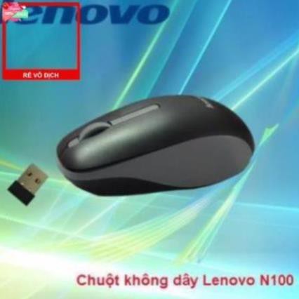 CHUỘT KHÔNG DÂY WIRELESS LENOVO N100 BỀN ĐẸP