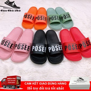 Dép nữ quai ngang POSEE đủ màu ( Ảnh Thật)