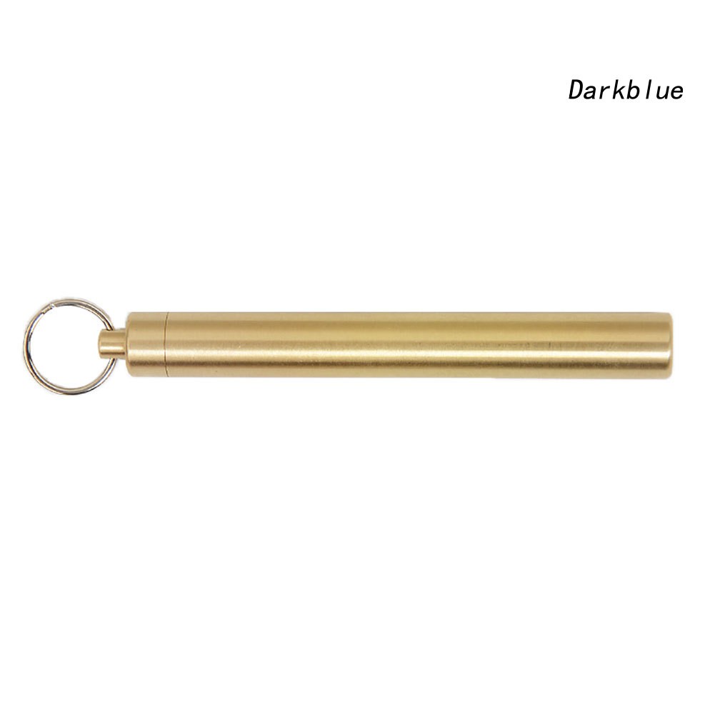 Hộp Đựng Tăm Mini Bằng Đồng Thau Chống Thấm Nước