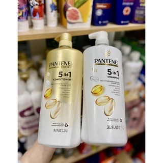 Dầu gội và dầu xả pantene 5 in 1 pro v advanced care 1.13l - mỹ