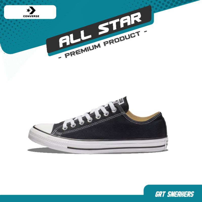 Giày Converse Chuck Tailor All Star Cổ Thấp Phối Màu Đen Trắng Thời Trang Trẻ Trung