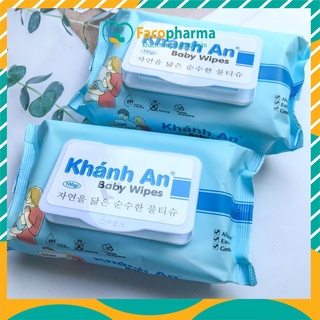 Khăn ướt giấy ướt cho bé không mùi an toàn cho da Khánh An