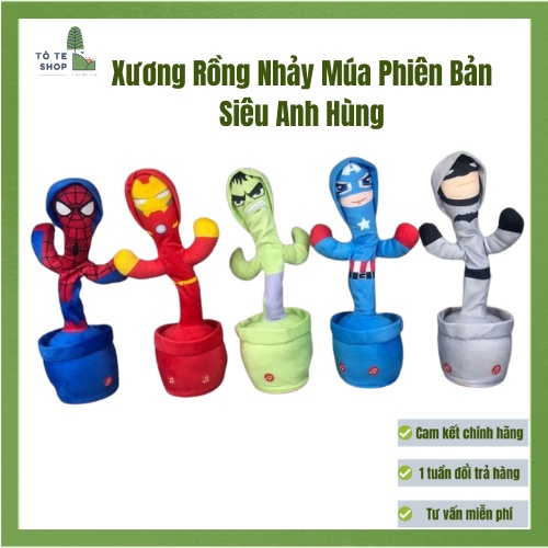 Xương rồng nhảy múa phiên bản siêu anh hùng,xương rồng biết nhại tiếng,phát 120 bài nhạc Việt, xương rồng người nhện