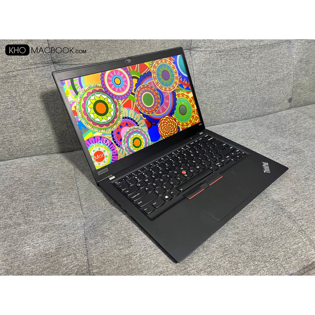 Laptop Lenovo ThinkPad T490s Core i7-8665U RAM 16GB SSD 256GB Màn 14' FHD  Hàng Mỹ Chuẩn Mới 99%