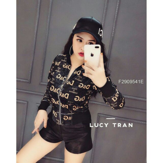 Khoác nhung họa tiết😍😍😍