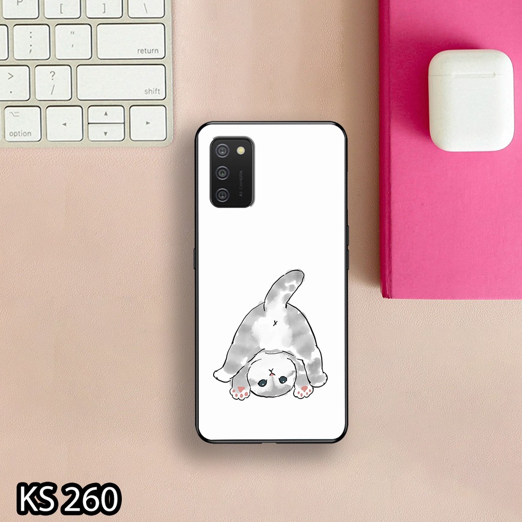 Ốp lưng Samsung  A01/A02/A02S/A03/A03S in hình Mèo con siêu đáng yêu, ngộ nghĩnh_KINGSTORE.HN_Ốp SS