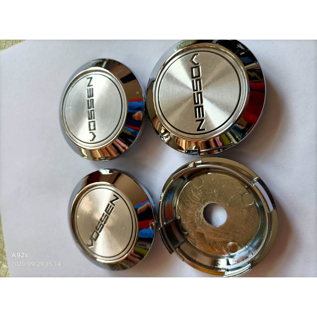 Set 4 Nắp Chụp Mâm Bánh Xe Ô Tô Kích Thước 68mm 65mm 60mm