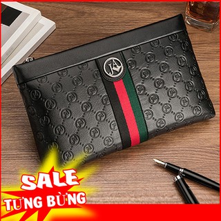Clutch nam cầm tay, Ví nam cầm tay, Ví dài nam -VD215