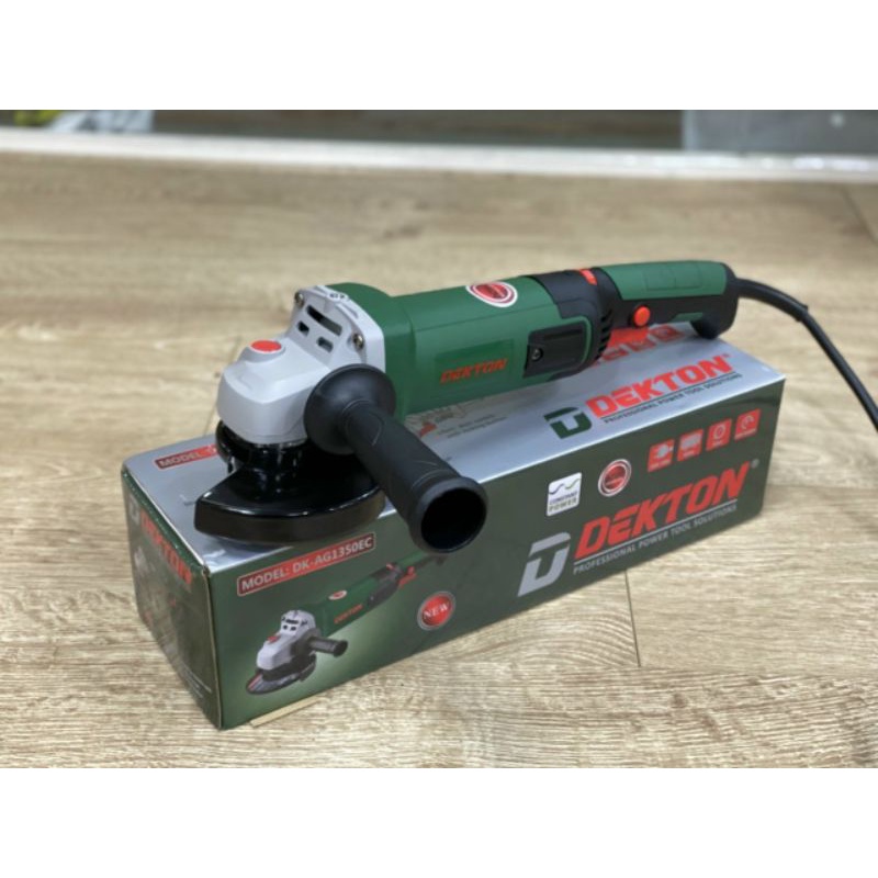 Máy mài tay dài chỉnh tốc độ DEKTON DK-AG 1350EC  - 1350W. - luoi 125mm