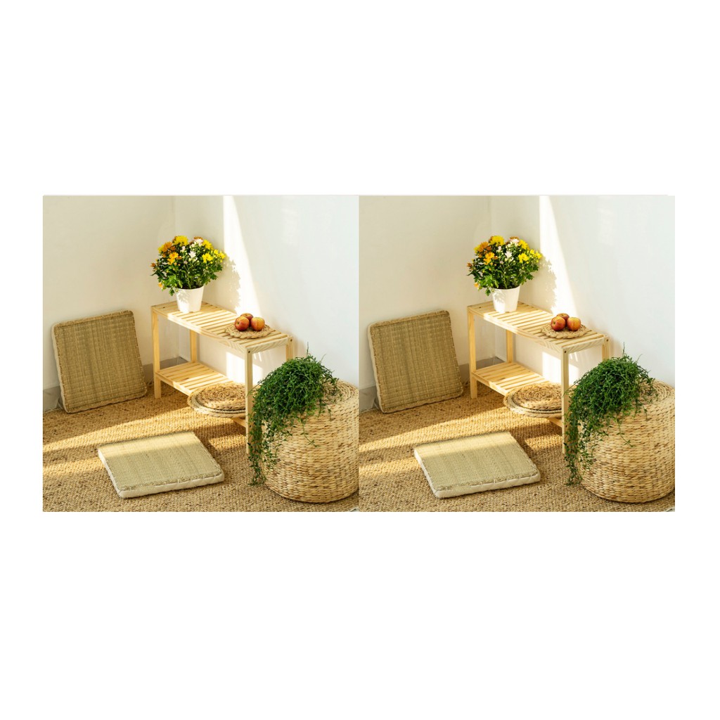 Kệ Gỗ Thông Tự Nhiên - Kệ Gỗ 2 Tầng Đa Năng Siêu Đẹp - Thanh Lí Hàng Mới 100%.