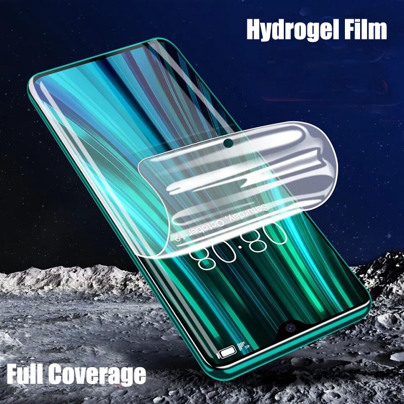 Miếng dán hydrogel mềm bảo vệ toàn màn hình cho Xiaomi Mi11 Mi10 Mi10i 10T Pro/Lite 9T 9SE Note 10 Pro/Lite