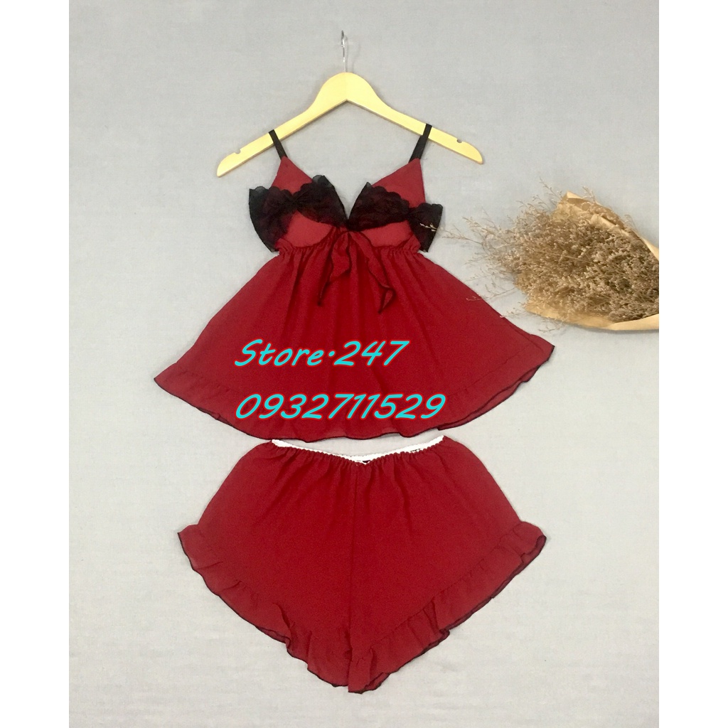 (45kg - 60kg) BỘ VOAN MẶC NGỦ CÓ MÚT DỄ THƯƠNG, VOAN XỊN MỎNG MẶC MÁT KHÔNG NHĂN - HÀNG NHÀ MAY BAO ĐẸP | BigBuy360 - bigbuy360.vn