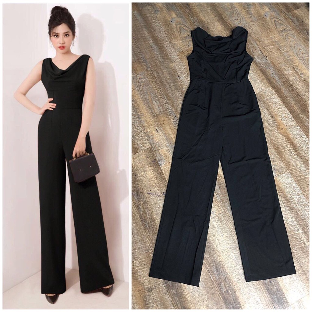 Đồ Bay Dài 💕FREESHIP💕Giảm 45k Khi Mua Đơn Từ 500k - Jumpsuit dài cổ đổ ống suông TJ961 | WebRaoVat - webraovat.net.vn