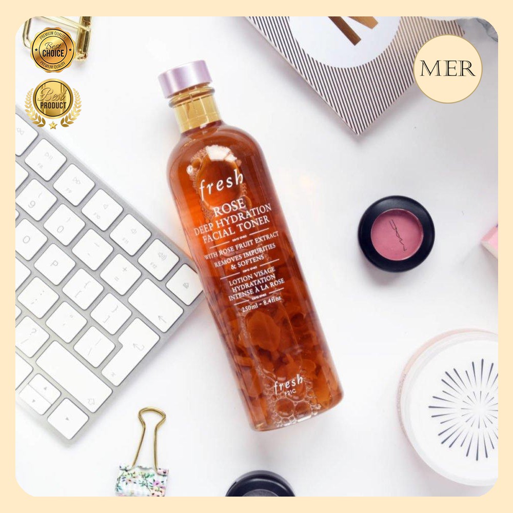 [Toner Fresh]Nước Cân Bằng Da Giữ Ẩm Chuyên Sâu - Fresh Rose Deep Hydration Facial Toner 250ml | BigBuy360 - bigbuy360.vn
